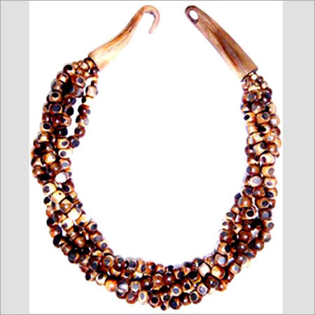 Brown Color Beaded Necklace Gender: Women'S