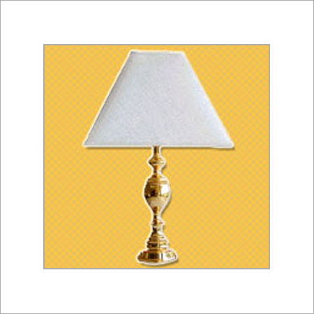 White Compact Design Table Lamp