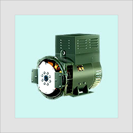 AC Generator with Single Bearing