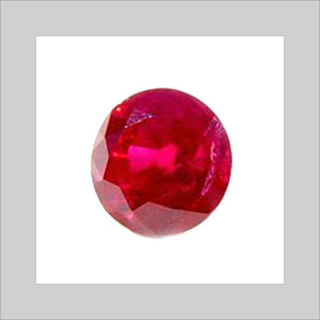 Precious Cut Red Color Stones