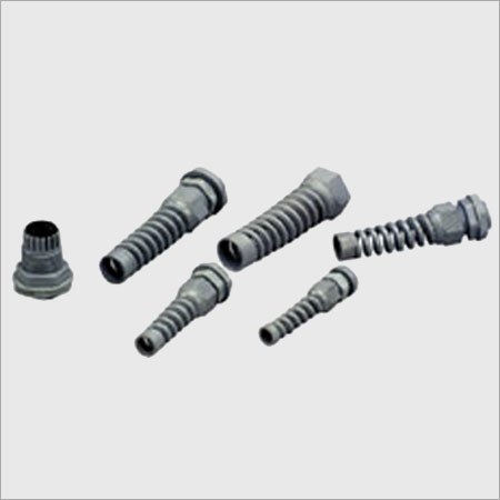 Grey Spiral Cable Glands