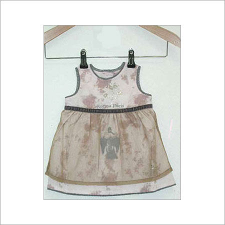 Brown Color Kids Frock Size: Medium