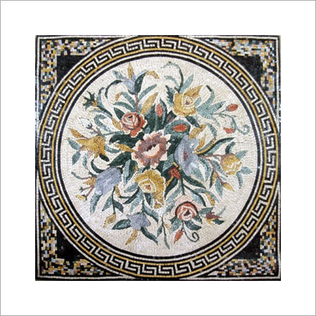 Compact Design Floor Medallion Use: Home Decoration