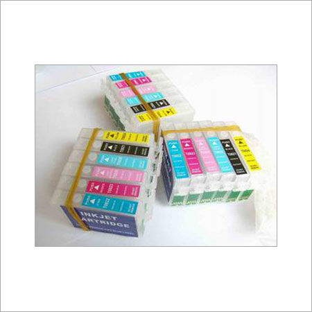 Multicolor Printer Consumables Refillable Ink Cartridge