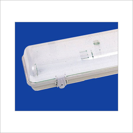 White Color Fluorescent Lighting Fixture Application: Industrial