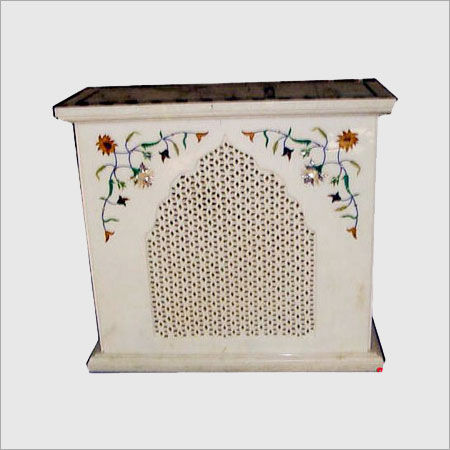 White Marble Stone Pedestal