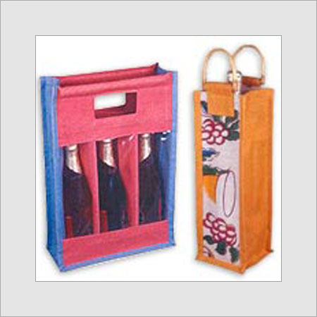 Jute Wine Bags