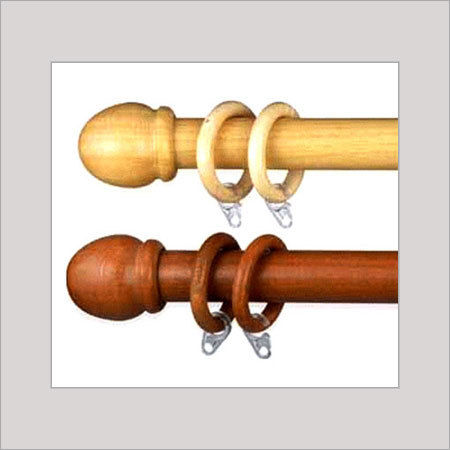 Wooden Curtain Rods