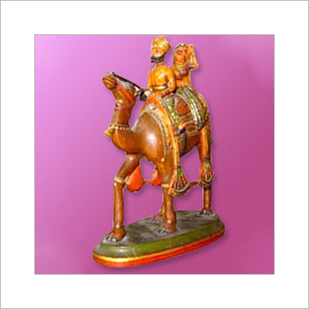 Wooden Handicrafts Camel Statue