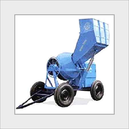 Blue Color Concrete Mixers