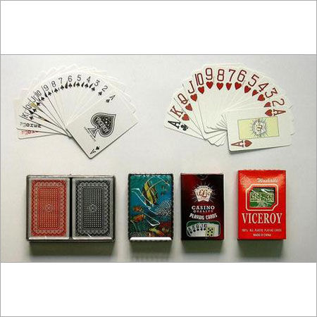 Printed Plastic Playing Cards 041 