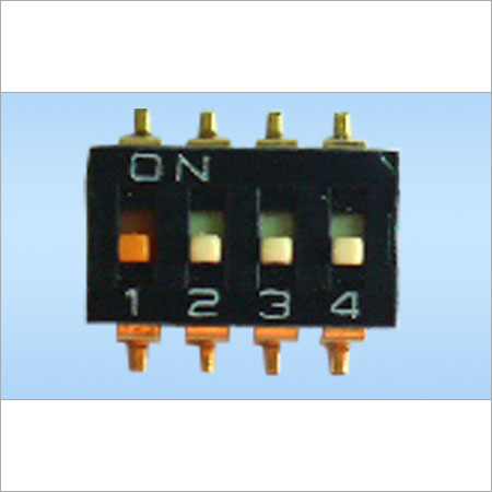 Shock Proof Dip Switch Contact Resistance: 100Mic Milliohm (MÏ)