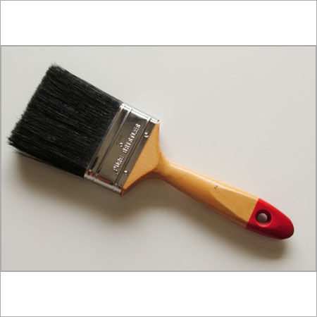 Wooden Handle Paint Brush - Stainless Ferrule | Durable, Long Life, Flawless Finish