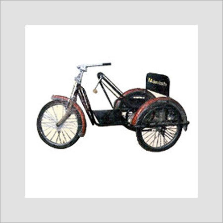 Front Break Wheel Handle Operated Child Tricycle