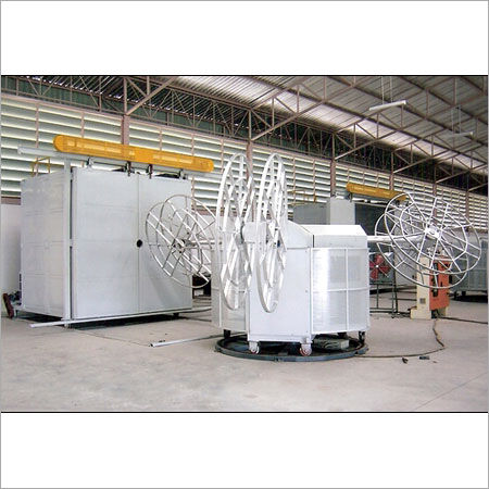 Bi-axial Roto Moulding Machine