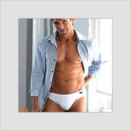 White Color Mens Underwear