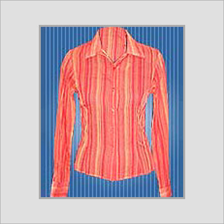 Stripes Full Sleeve Ladies Shirts