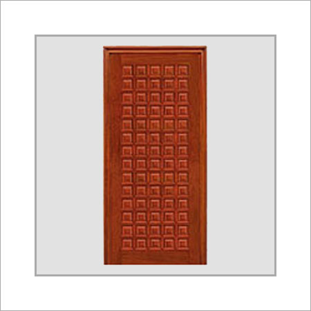 Brown Termite Proof Handcrafted Wooden Doors