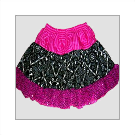 Red Attractive Design Ladies Skirts