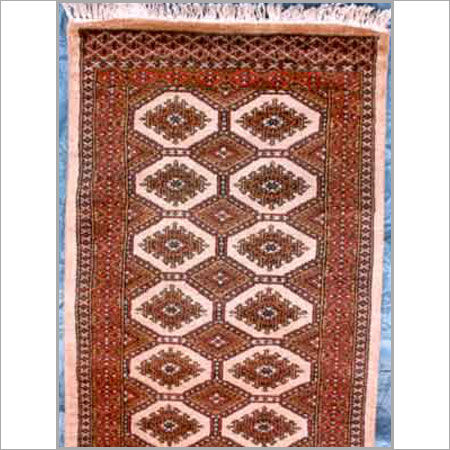 Mori Bukhara Hand Tufted Carpet Quick Drying