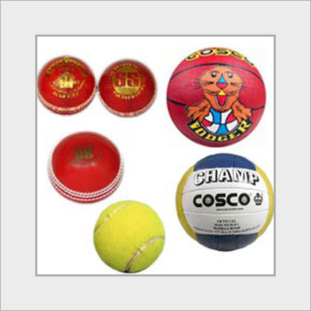 Various Printed Colorful Sports Balls