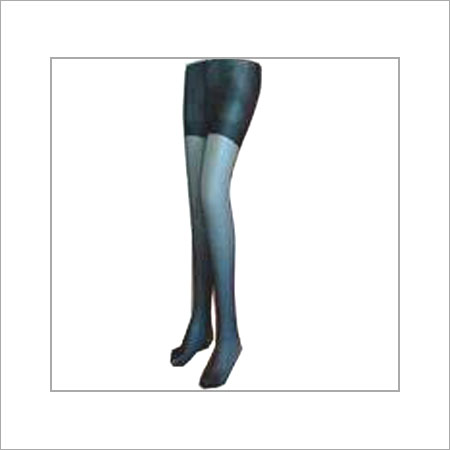 Black Compact Design Woman Socks