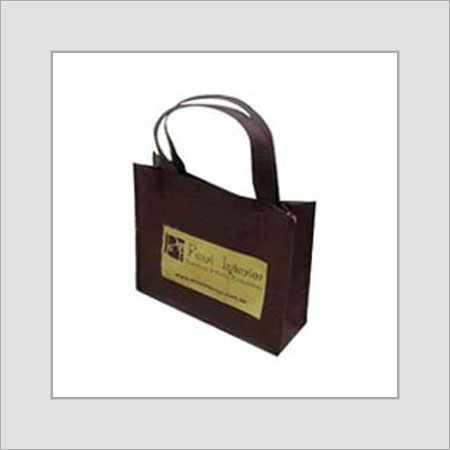 With Handle Non Woven Vinyl Shopping Bag