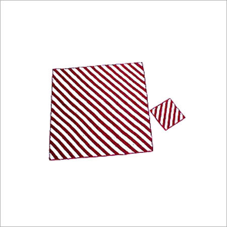 Red And White Color Designer Placemats