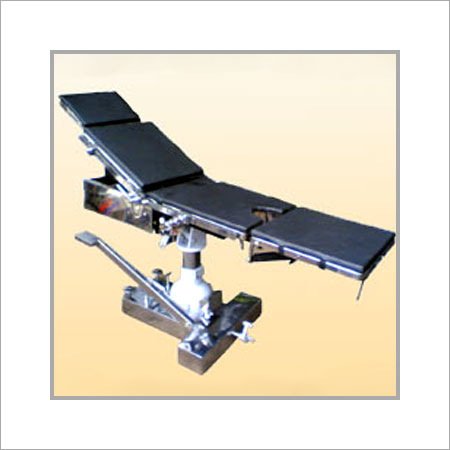 Fold-Able Rails Stainless Steel Hydraulic Operation Table