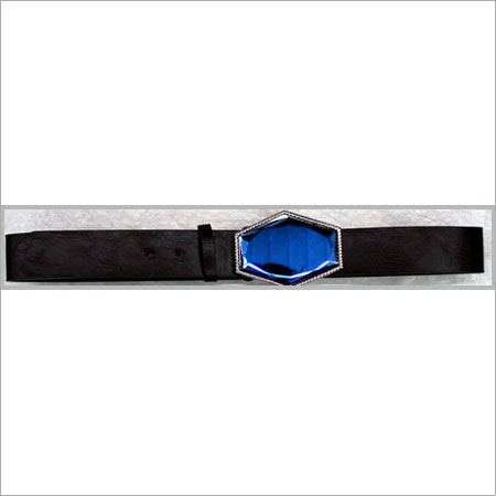 Black Color Fashion Belt Decoration Material: Sequins