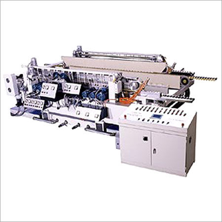 Silver Glass Straight Line Double Edging Machine