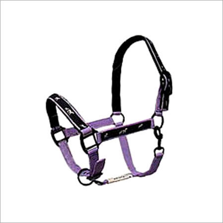 Black Polypropylene Horse Synthetic Halters