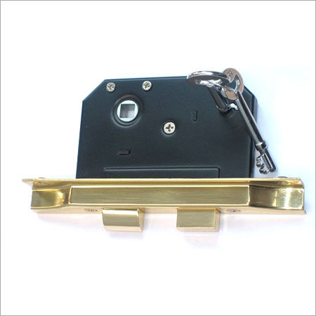 Square Three Lever Rebated Mortise Lock