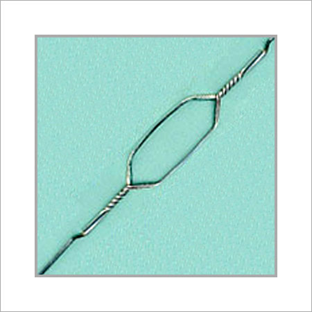 Twisted Hexagonal Shaped Wire Healds