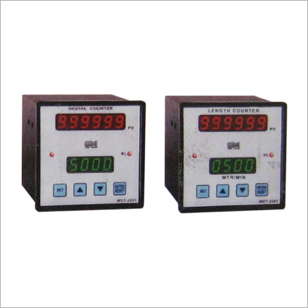 Batch Counter - 230 VAC Pulse Input, Selectable Up/Down Counting, User-Selectable Manual or Auto Reset, 6-Digit Length & 4-Digit Speed Display