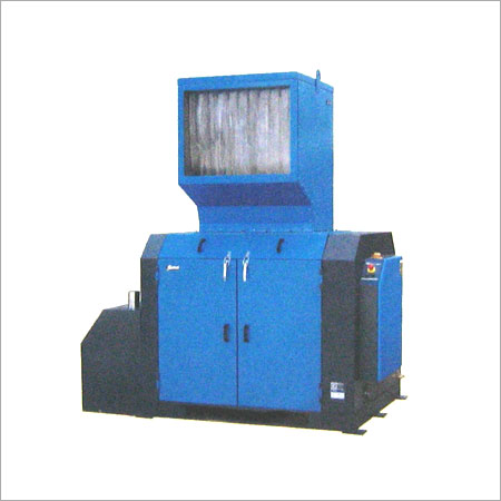 Long Lasting Blue Color Rubber Granulator Machine