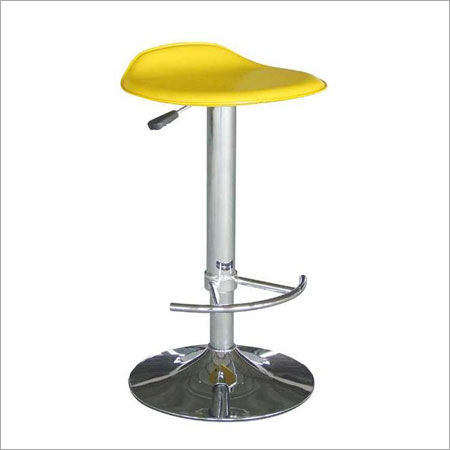 Yellow Designer Round Shape Bar Stool