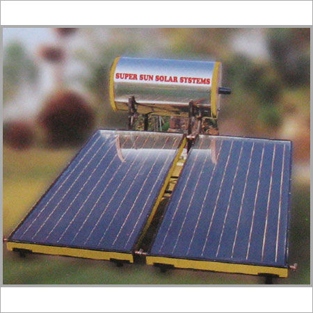 DOUBLE PLATE SOLAR WATER HEATER