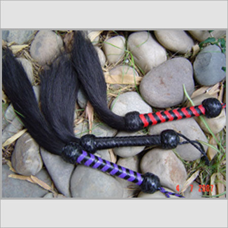 Horse Hair Leather Flogger