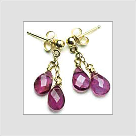 Semi Precious Stones Earring