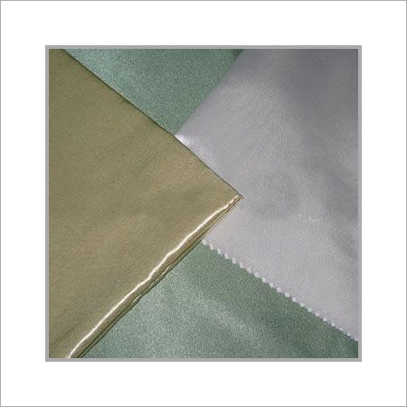 White 100% Polyester Satin Fabric