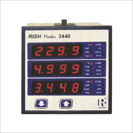 4 Digit Programmable Square Shape Electronic Digital Panel Meter