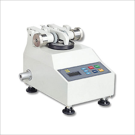 Abrasion Tester - Disk Shape Specimen Ø110mm, Weight Load 250g/500g/1,000g, LCD Display Counter 0-999,999 | Versatile Testing for Textile, Rubber, Plastic, Leather, Glass, and More