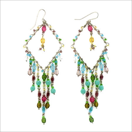 Beaded Colorful Hanging Earring Gender: Women'S