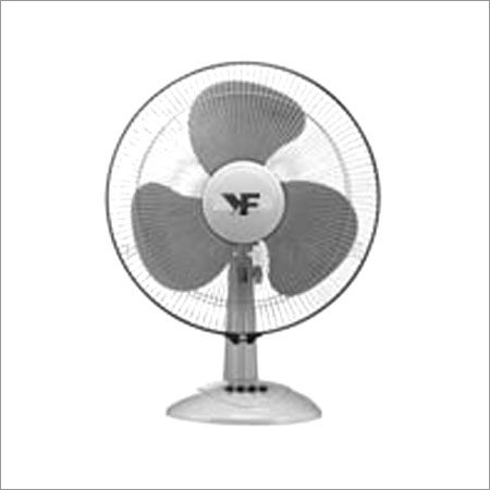 White Low Power Consume Desk Fan