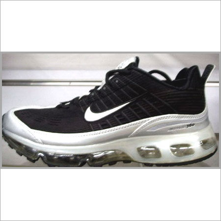 White And Black Air Max Sport Shoes