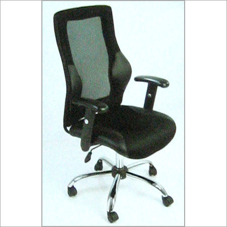 Black High Designer Back Chair