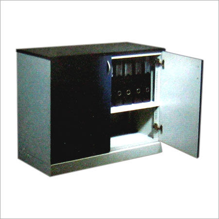 Black Modular Office File Cabinet