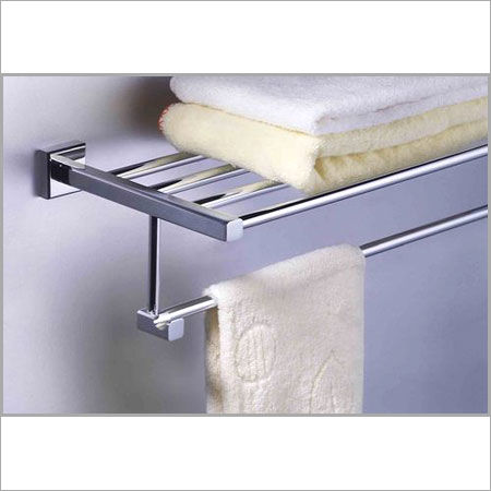 Bath Hardware Sets Polished Chrome Towel Shelf