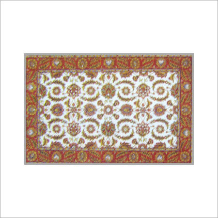 Designer Colorful Handloom Carpet Easy To Clean at Best Price in Agra